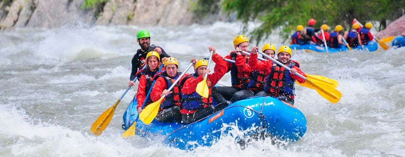 Rafting en el río Trancura